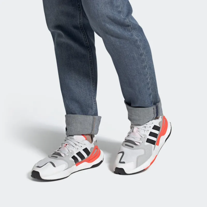 Adidas Day Jogger White Hot Coral-6