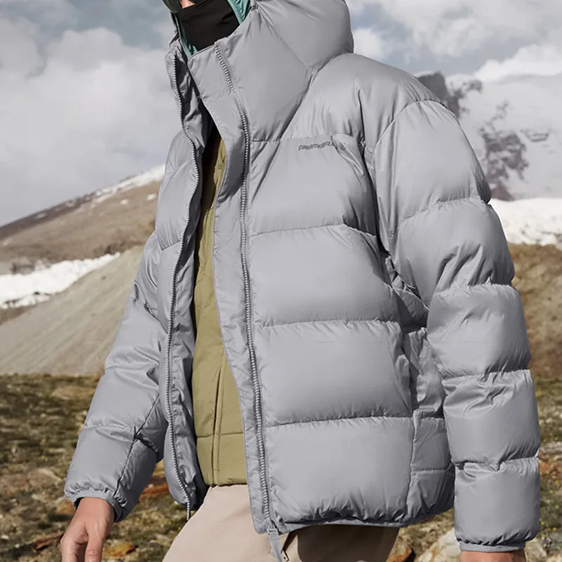 LINING Down Jackets Men Jiang Stone Gray-3