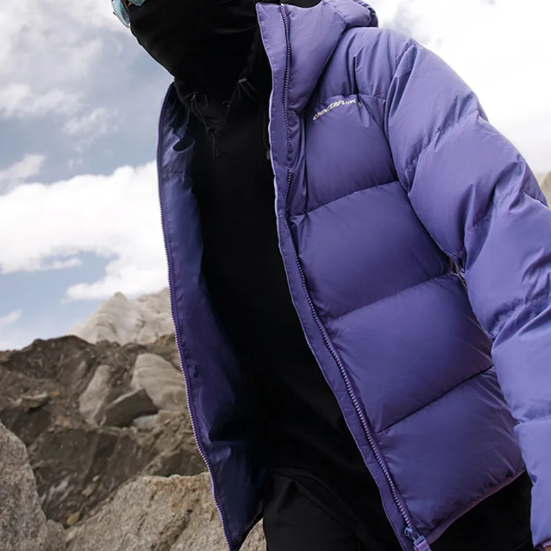 LINING Sports Fashion Collection Down Jackets Men Ocean Crystal Purple-4