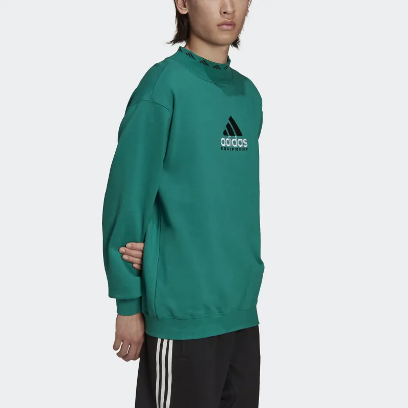 Adidas Originals EQT Sweatshirts Men Green-3