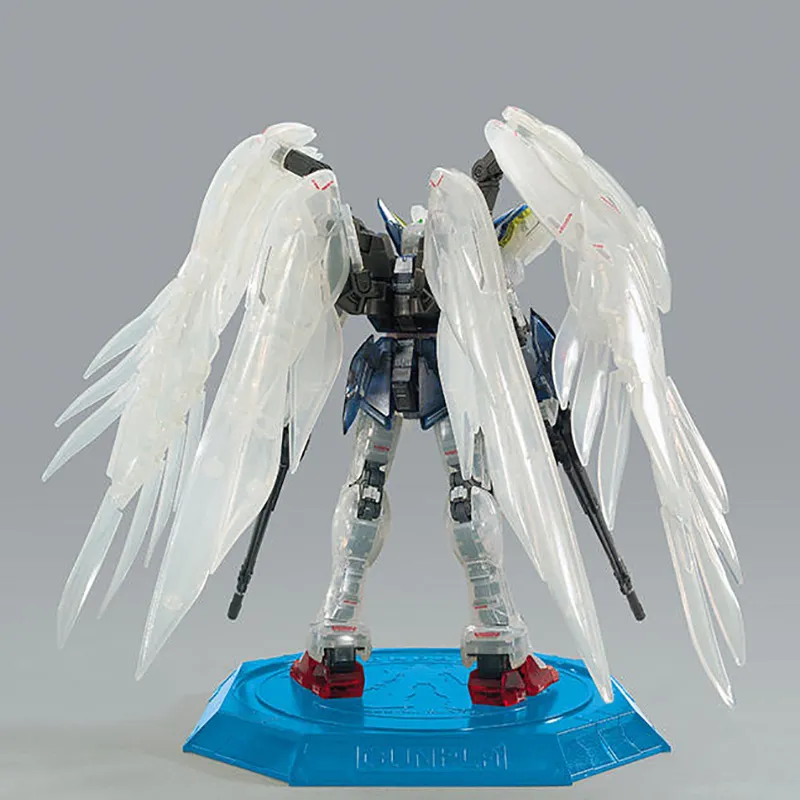 BANDAI Wing Gundam Zero RG Wing Gundam Zero Model Kits Multicolor Transparent-2