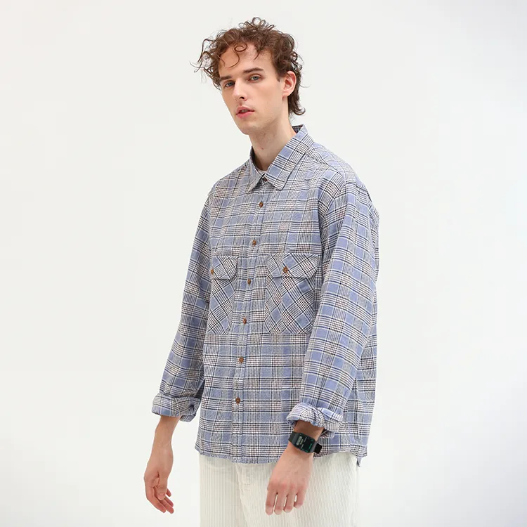 DAKYAM Shirts Unisex Houndstooth-2