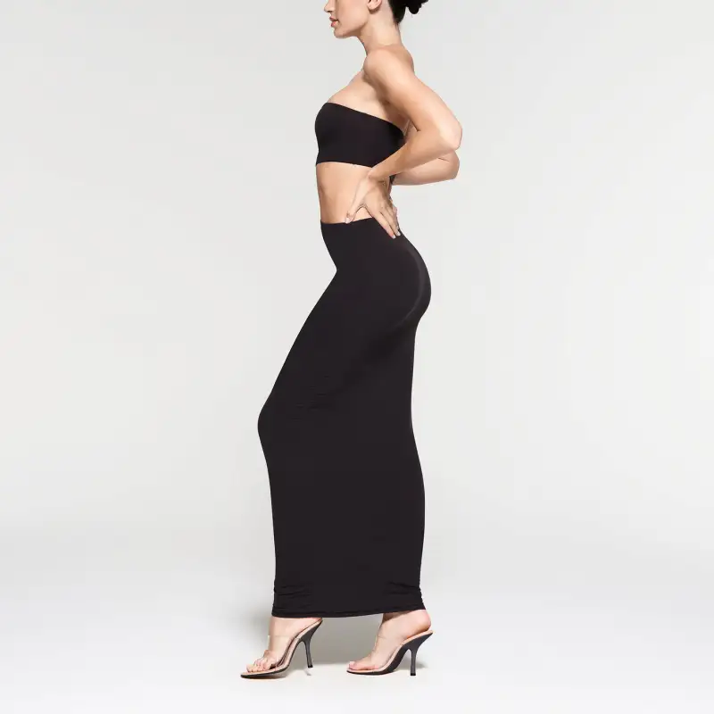 Skims Sleeveless Dresses Women's Agate Black-2