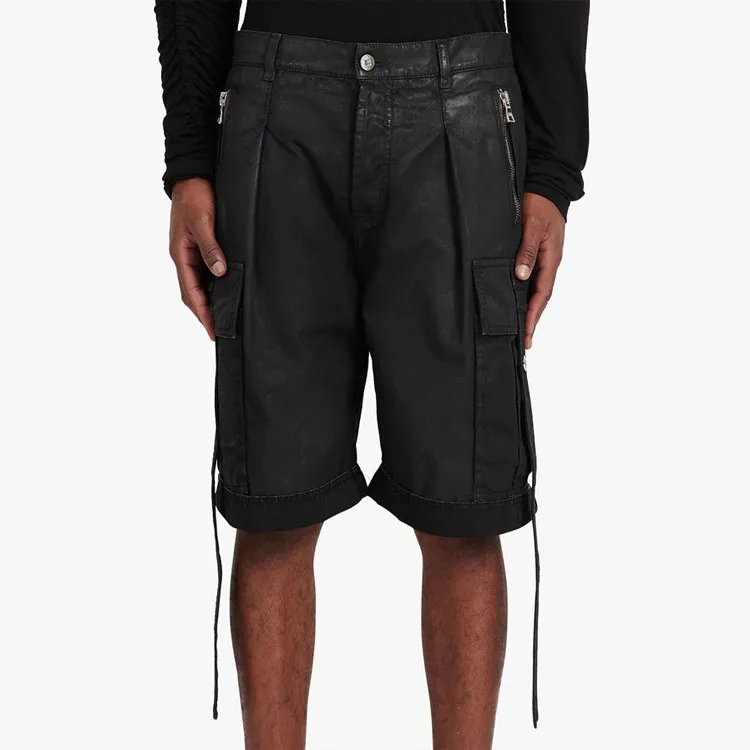 BALMAIN Cargo Shorts Men Black-5