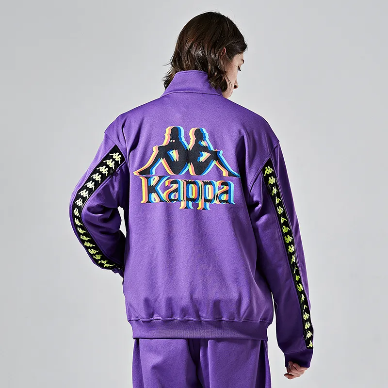 Kappa Jackets Men Purple-4