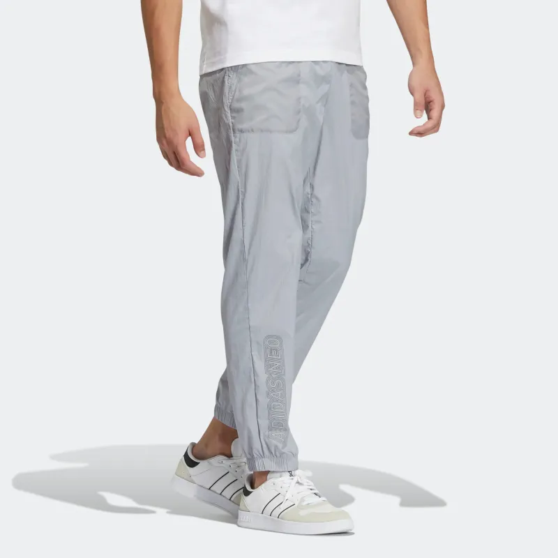 Adidas Neo Casual Pants Men's Silver Gray-1