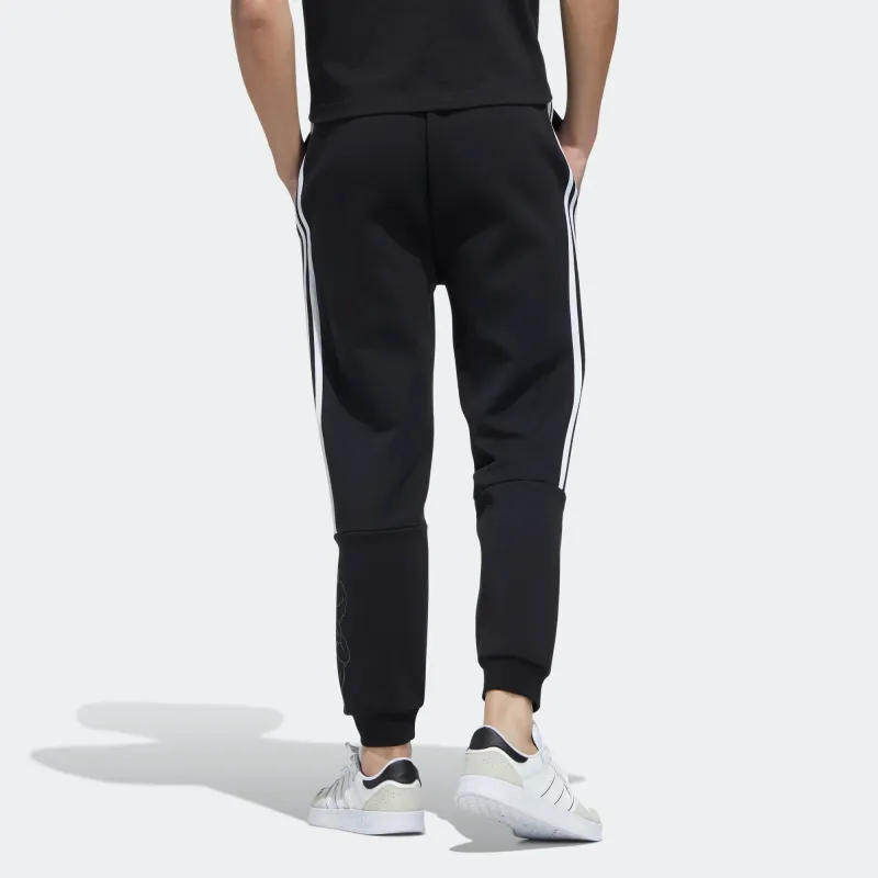 Adidas Neo x SESAME STREET/ Sesame Street Co branded Collection Knitted Sports Pants Men's Black-2