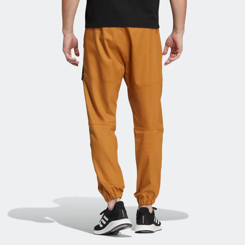 Adidas Casual Pants Men Brown-2
