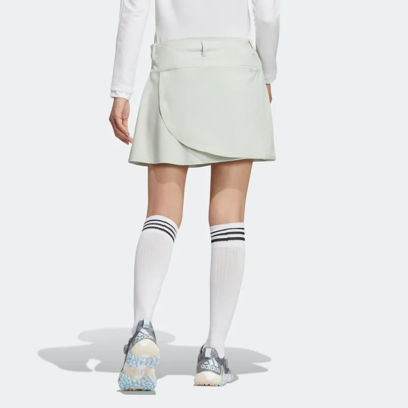 Adidas Casual Short Skirts Women's Linen Green-3