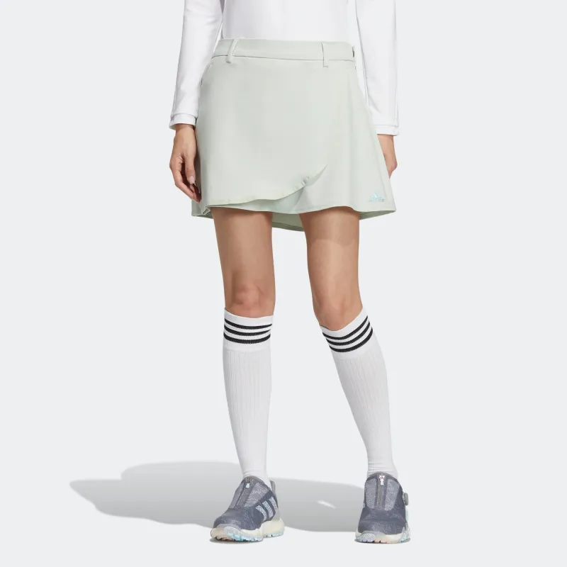 Adidas Casual Short Skirts Women's Linen Green-2