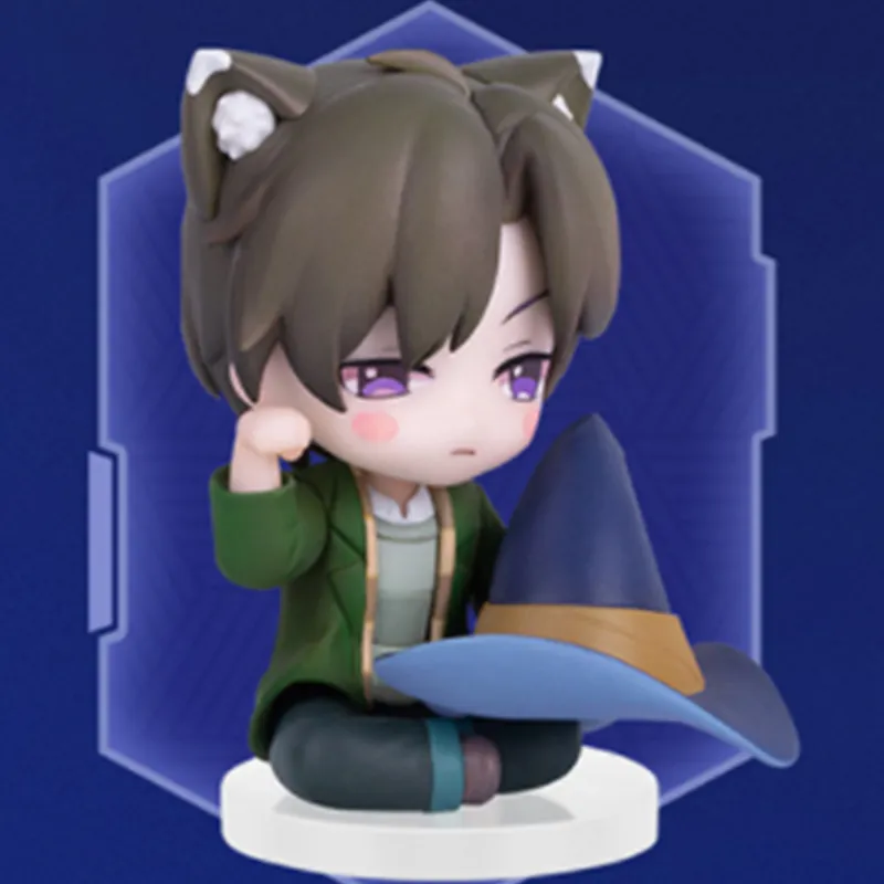 QINGCANG Cat Ear Collection Wang Jiexi The King's Avatar Nendoroid 6cm Chibi Figures-2