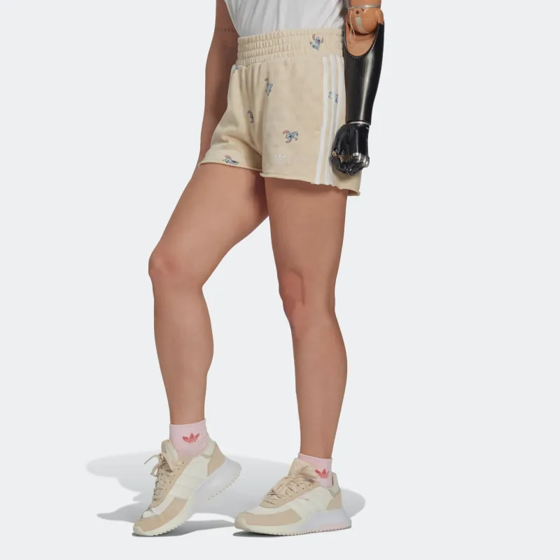 Disney X Adidas Originals Adidas Originals X Disney Casual Shorts Women's Khaki-2