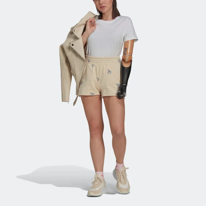 Disney X Adidas Originals Adidas Originals X Disney Casual Shorts Women's Khaki-1