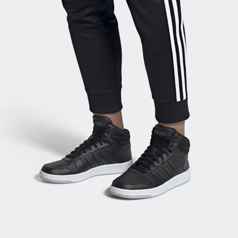 Adidas Neo Hoops 2.0 Mid 'Black Grey'-6