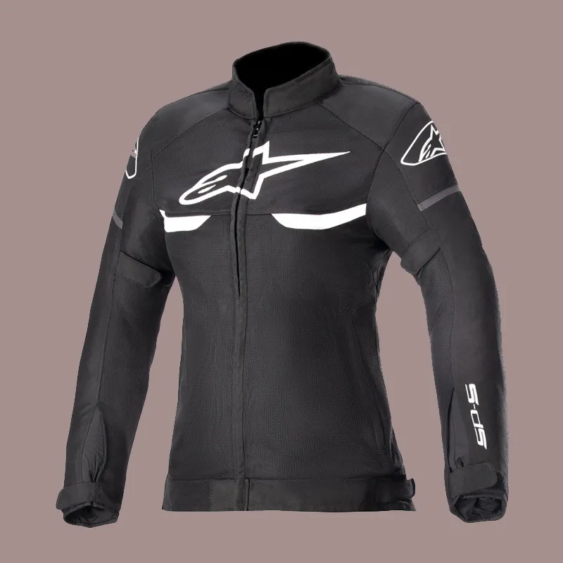 ALPINESTARS Motorcycle Jacket Unisex Black White-1
