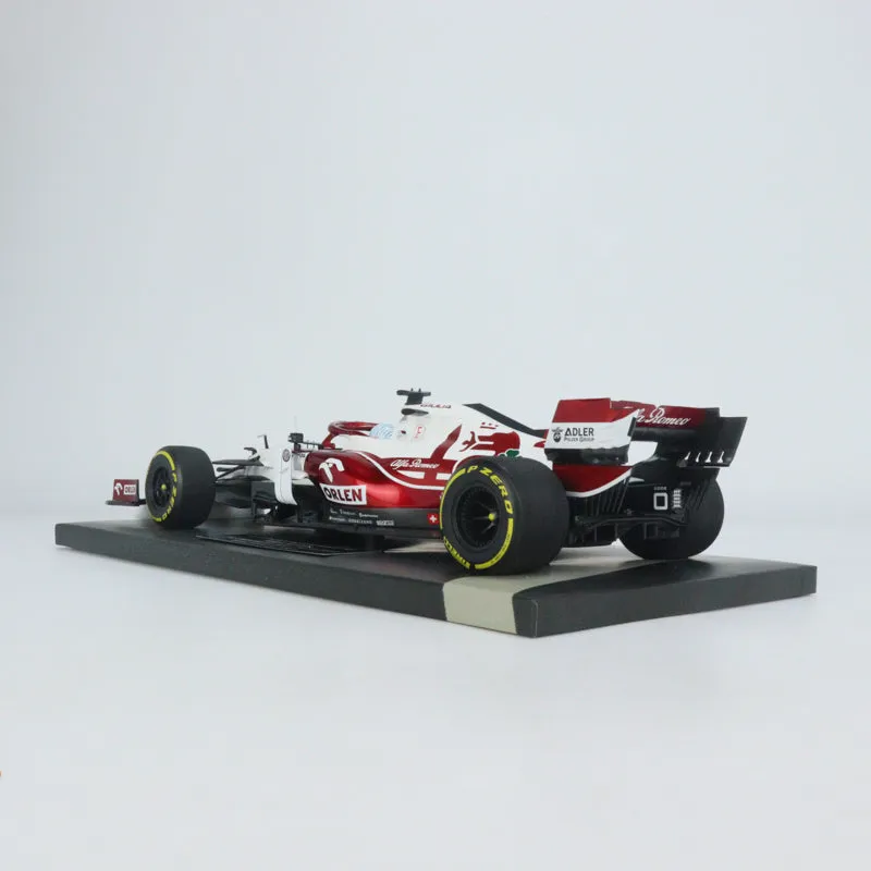 MINICHAMPS Supercar Luxury Car Series Alfa Romeo Zhou Guanyu Assembled Models-5