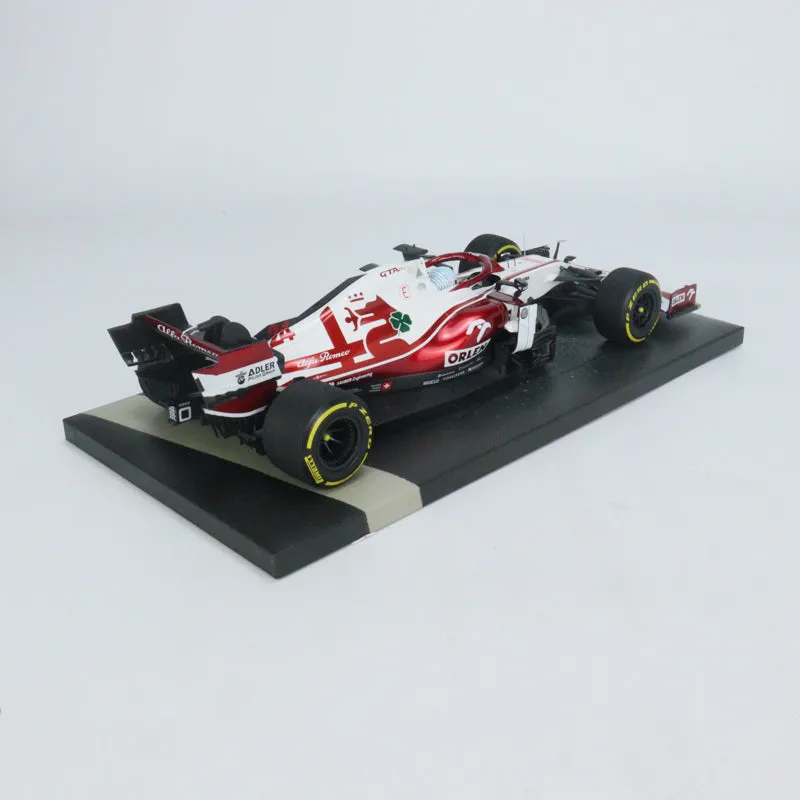 MINICHAMPS Supercar Luxury Car Series Alfa Romeo Zhou Guanyu Assembled Models-7