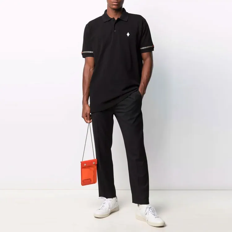 Marcelo Burlon Polo Shirts Men Black-1