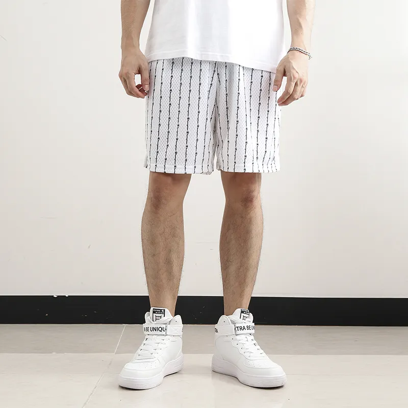 Champion Loose Fit Shorts US Version Unisex White-2