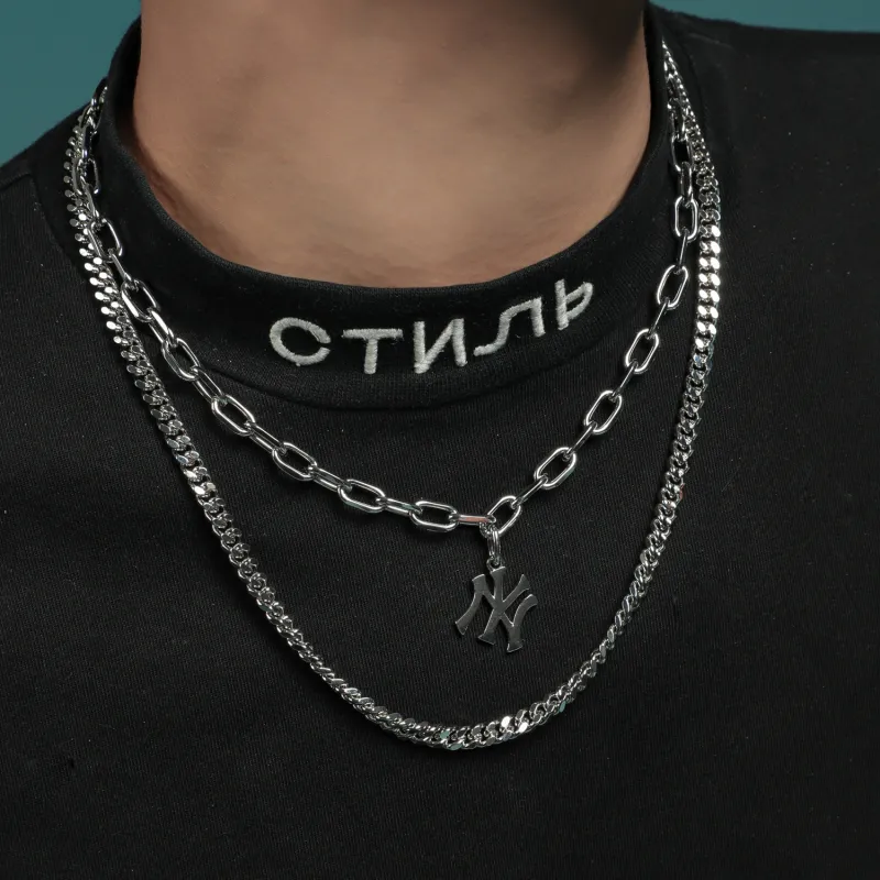 MLB New York Yankees Necklaces Unisex-5