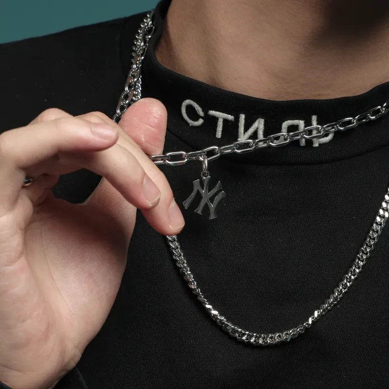 MLB New York Yankees Necklaces Unisex-6