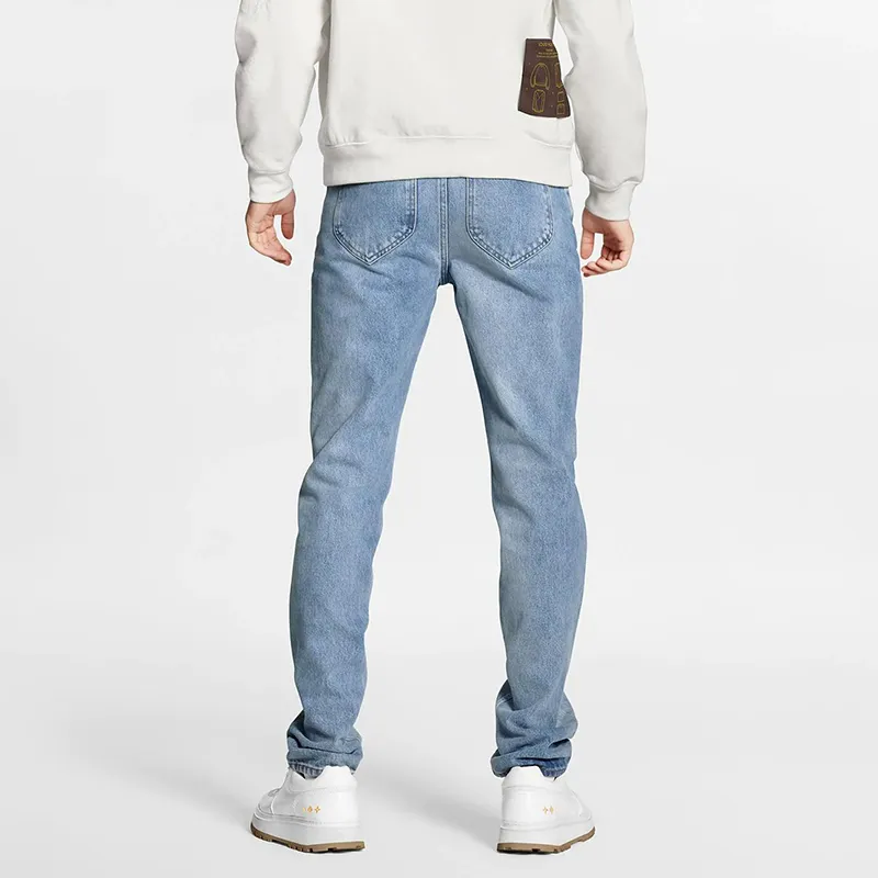 LOUIS VUITTON Washed Regular Jeans-2