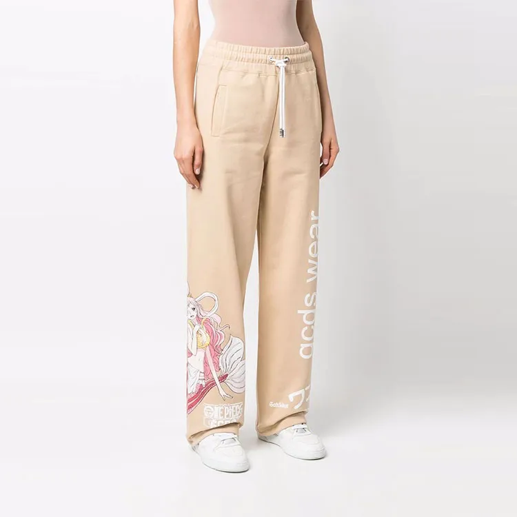 GCDS Sports Pants Women's Light Umber-3