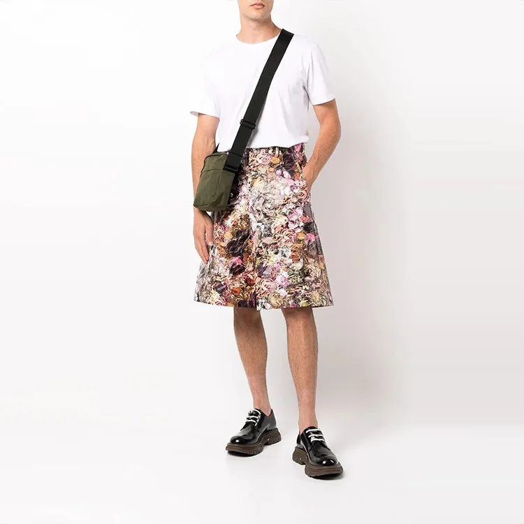 CDG Graphic print Tailored Shorts-1