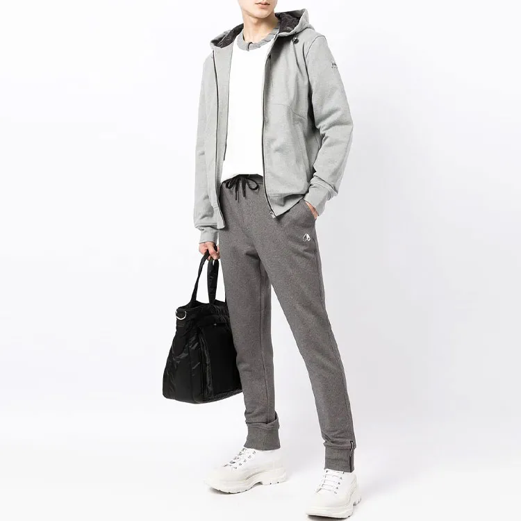 Moose Knuckles Knitted Sweatpants Men Gray-2