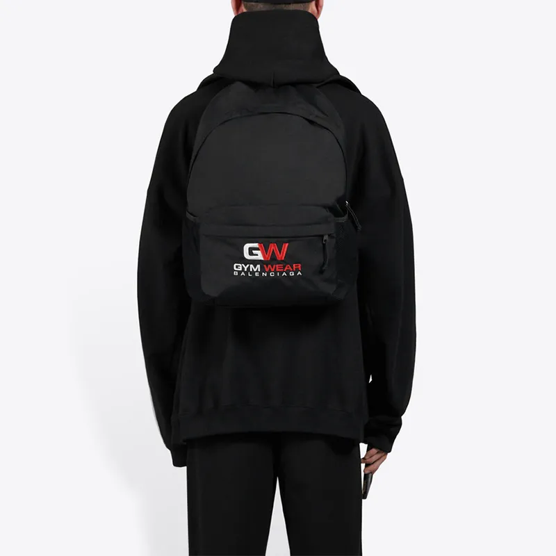 Balenciaga Gym Wear Print Hoodie-5