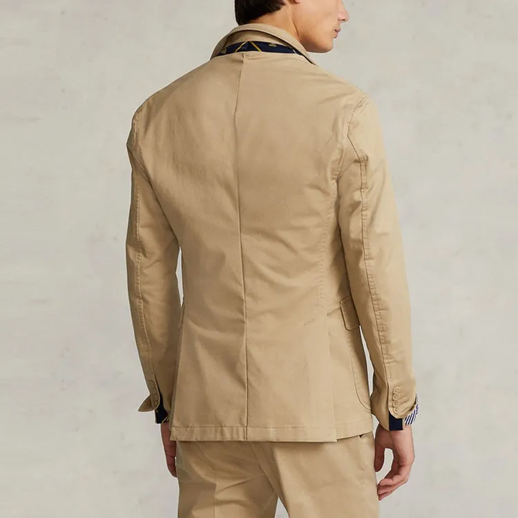 Polo Ralph Lauren SS22 Business Suits Coats Men's Brown-3