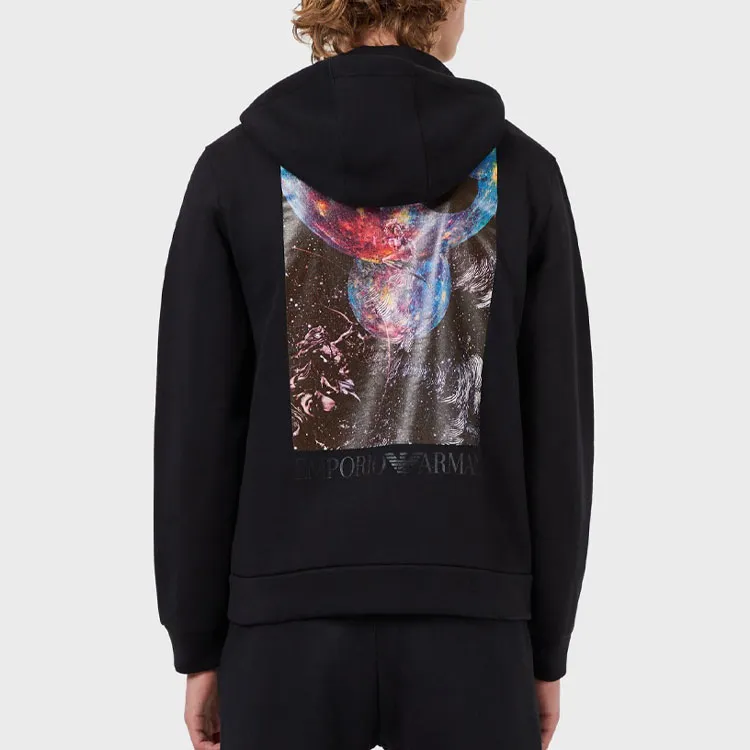 EMPORIO ARMANI Sweatshirts Men Black-1