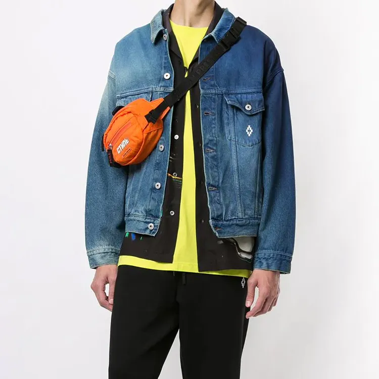 Marcelo Burlon Denim Jackets Men Blue-1
