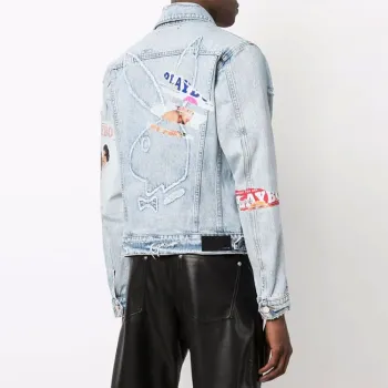 AMIRI X Playboy Magazine Trucker Jacket