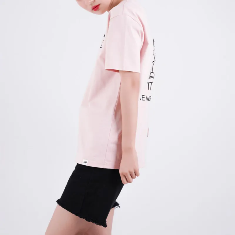 New Balance Noritake Collection T Shirt Women's Pink-5