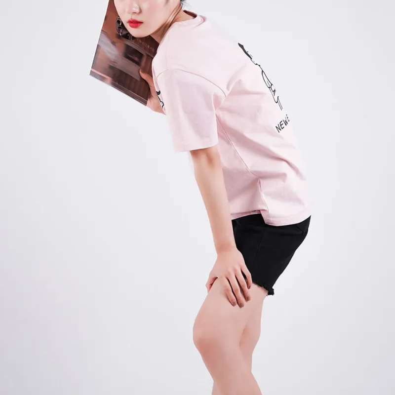 New Balance Noritake Collection T Shirt Women's Pink-3
