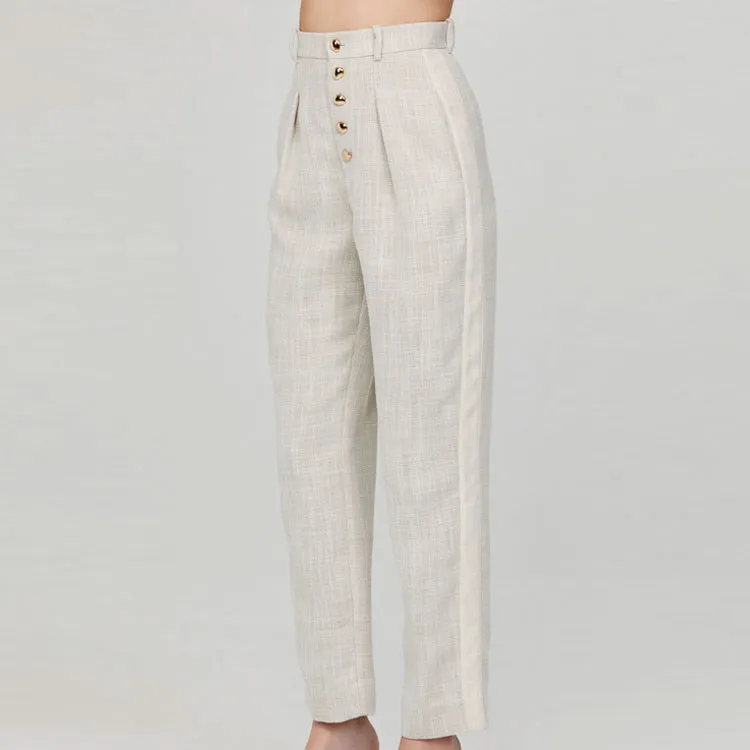 ACLER Casual Pants Women's Ecru-4