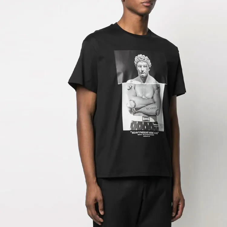 Neil Barrett T Shirts Men Black-3