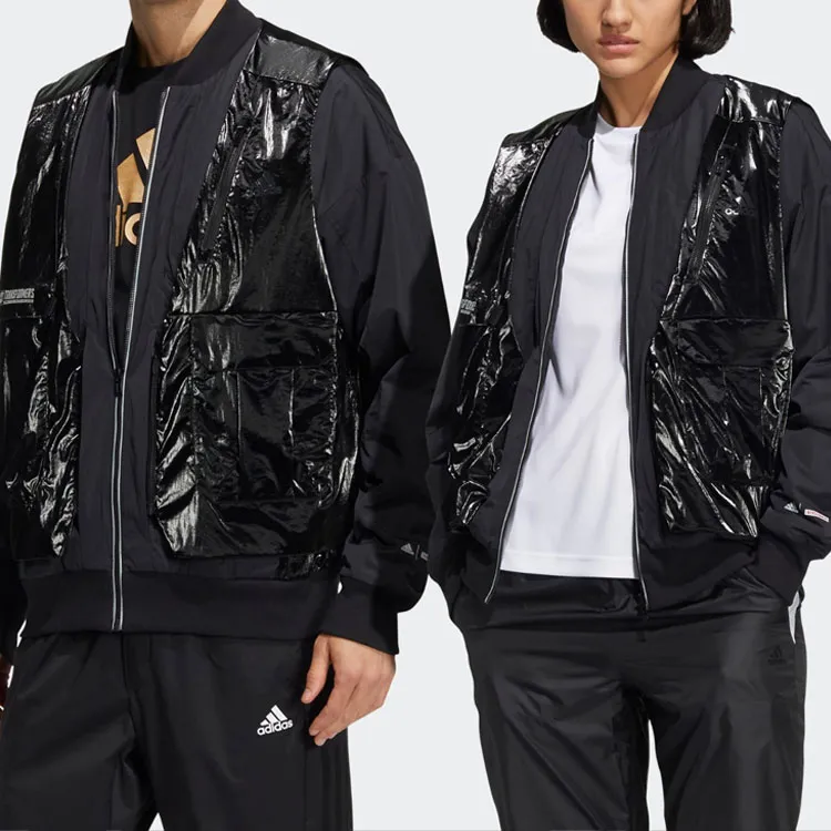 Adidas Jackets Unisex Black-4