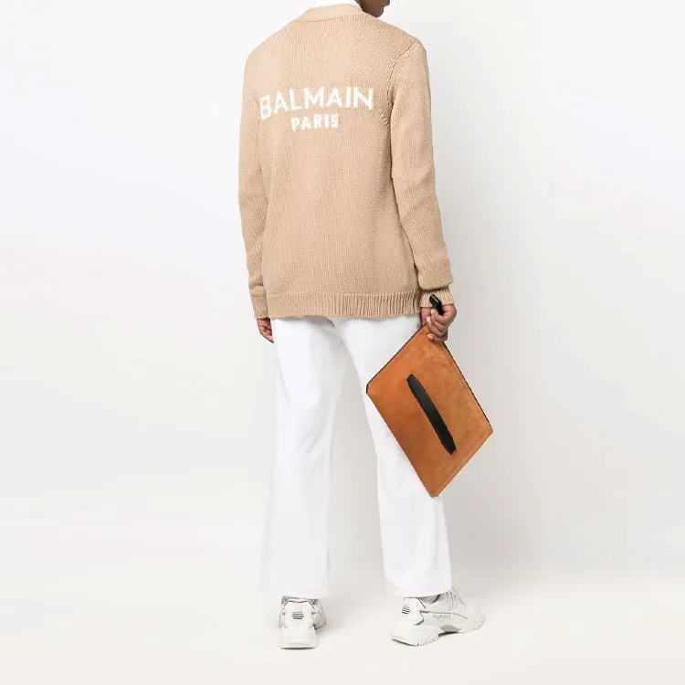 BALMAIN Sweaters Men Light Oat-3