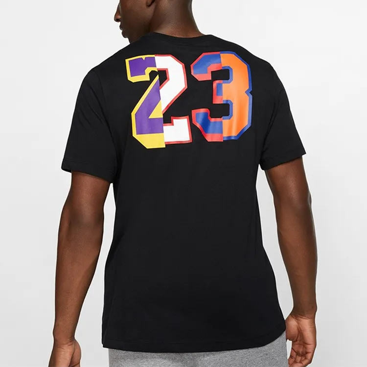 Jordan Set-in Sleeve T-Shirt Men's Black-2