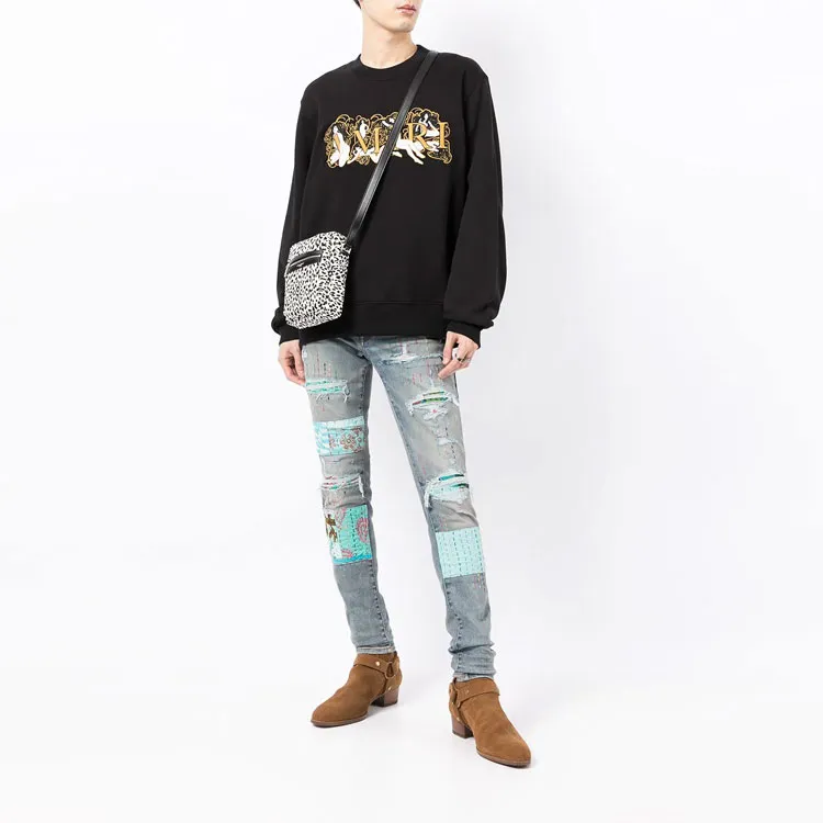 AMIRI Quilted Artpatch Jean-1