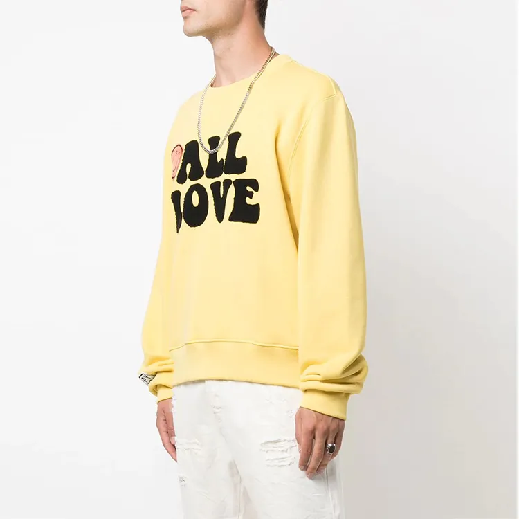AMIRI Sweatshirts Men Yellow-3