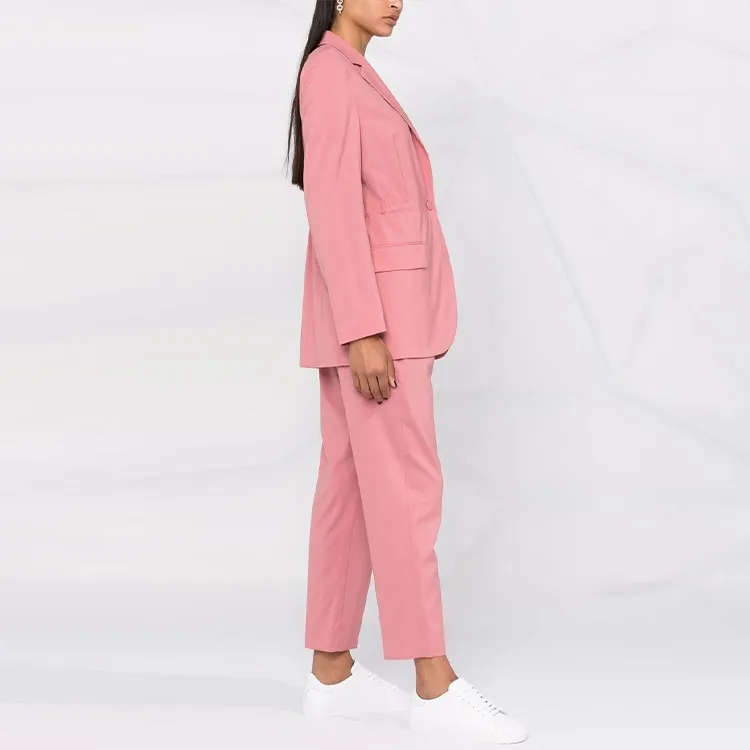 THEORY Casual Pants Women's Pink-1