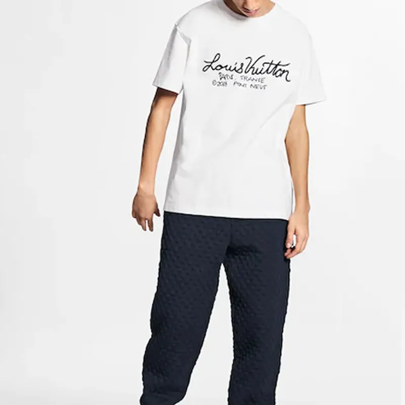 LOUIS VUITTON T Shirt Men's White-3