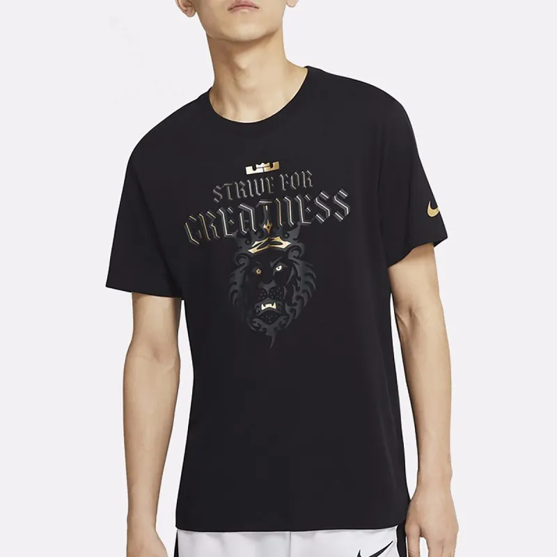 Nike T Shirts Men Black-3
