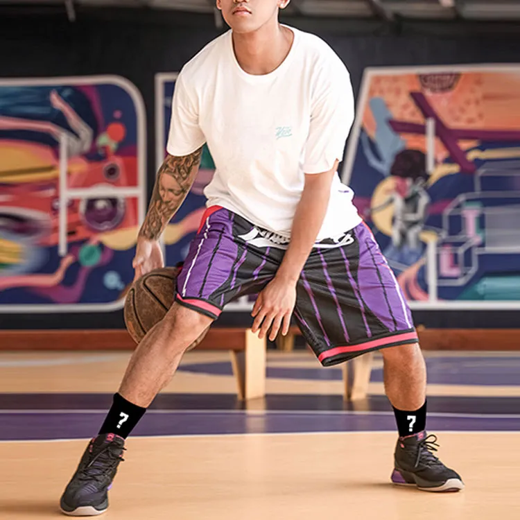Uzis X Mitchell Ness Basketball Shorts Unisex Great Dragon-2
