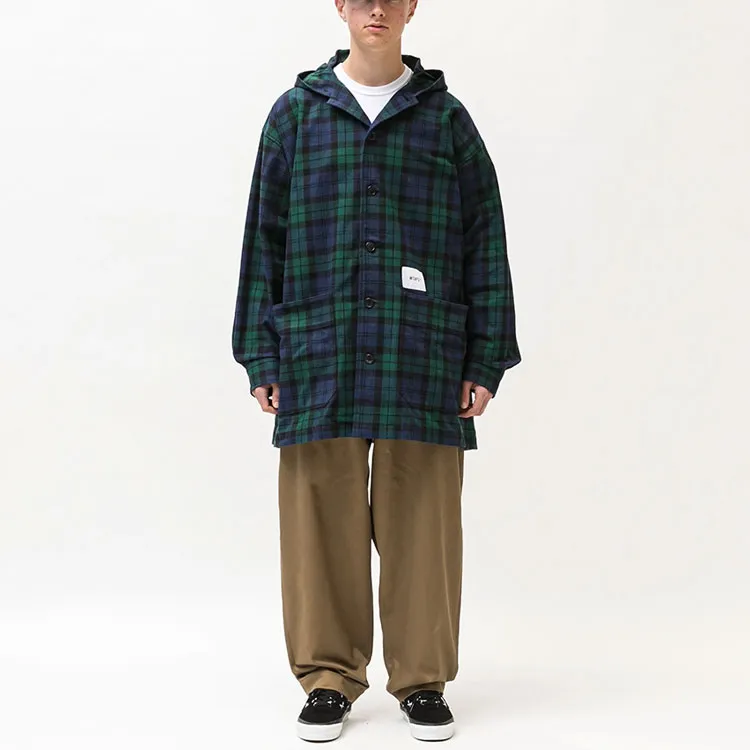 WTAPS Bout Check Hooded Jacket-3