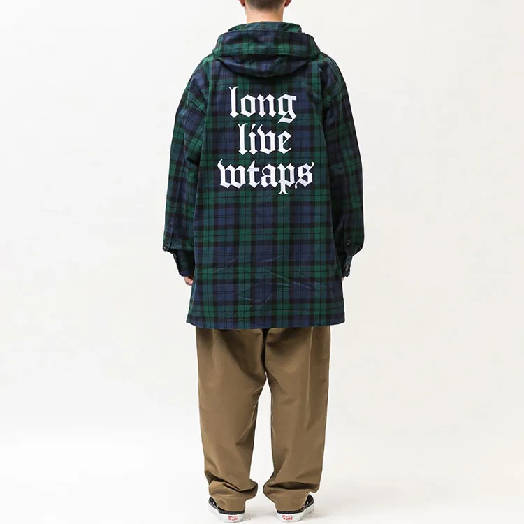 WTAPS Bout Check Hooded Jacket-2
