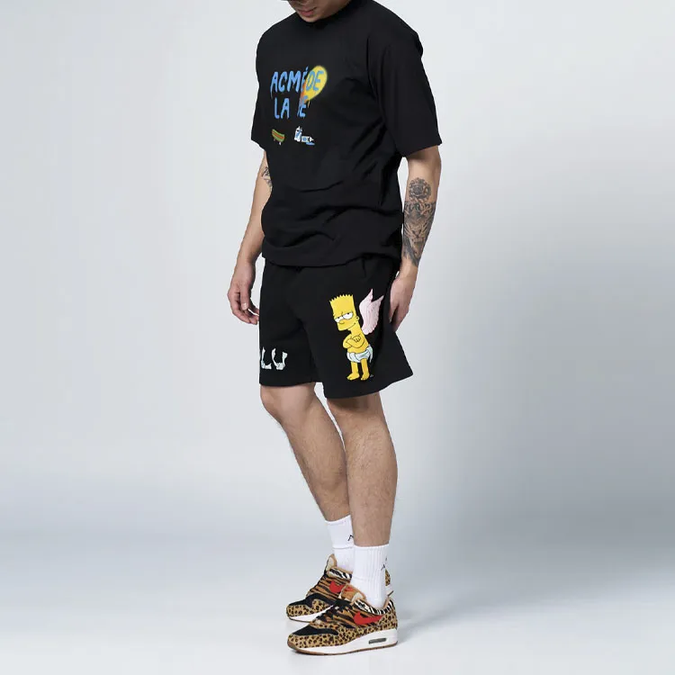 Acme De La Vie/ADLV x Simpsons T Shirt Unisex Black-4